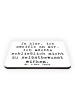 Mr. & Mrs. Panda Magnet Spruch Selbstzweifel Charm mit Spruch in Weiß