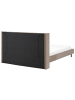 Beliani Doppelbett VILLETTE in Beige/Gold - (W) 205 x (H) 115 x (L) 222 cm