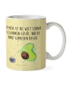 Mr. & Mrs. Panda Kinderpott Avocado Tanzen mit Spruch in Gelb Pastell