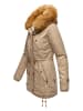 Navahoo Wintermantel La Viva in Light Taupe