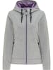 myMO ATHLSR Funktionsjacke in Grau Melange Flieder