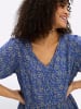 sheego Kleid in royalblau-sesam