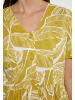 Usha Damen Kleid in Gelb Wollweiss