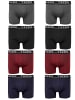 Tazzio Tazzio Herren Boxershorts 8er Pack BS1000 (Mix Farben, 4XL)