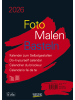 Korsch Kalender - Foto-Malen-Basteln Bastelkalender A4 schwarz 2026