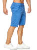 Max Men Chino Shorts Capri 3/4 Hose Stretch Bermuda Sommer in Hellblau