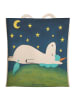 Mr. & Mrs. Panda Beuteltasche Einhorn Sternenhimmel Design ohne ... in Weiß