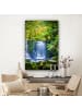 MuchoWow Leinwand bilder Dschungel Wasserfall (BxH)