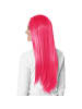 tectake Langhaarperücke mit glattem Haar, pink