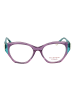 Ana Hickmann Damen Optische Fassungen Trapez Lila