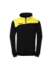 Trainingsjacke "Athletics 29 Kapuzenjacke" in Schwarz