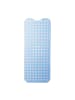 relaxdays Badewannenmatte in Blau - (B)97 x (T)39 cm