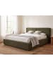 Beliani 2-tlg Doppelbett LINARDS in Grün