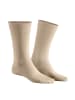 Hudson Socken Relax Cotton weich in Beigemel.