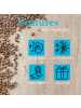 Intirilife Doppelwandiges Thermo Glas 210ml Teeglas Kaffeeglas Isoliert in Transparent
