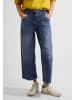 Cecil Loose Fit Culotte Jeans in Blau