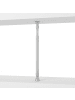 relaxdays Teleskopstange in Grau - 120–220 cm