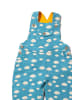 Little Green Radicals Pocket Dungaree Shorts in Blue