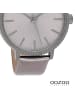 Oozoo Analog-Armbanduhr Oozoo Timepieces silber groß (ca. 44mm)