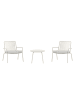 ebuy24 Lounge-Set Mykonos (3-teilig) Beige 50 x 50 cm
