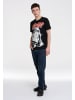 Logoshirt Printshirt R2-D2 in schwarz