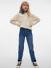 Vero Moda Girl Mom Jeans in Medium Blue Denim