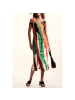 Desigual Braunes Polyester-Kleid