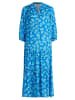 Betty Barclay Blusenkleid mit 3/4 Arm in Blau/Grün