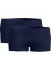 Con-ta Baumwolle, Feinripp Pants 2er-Pack in marine