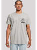 F4NT4STIC T-Shirt Wise Dad Lustiges Vatertagsmotiv für schlaue Väter in grau meliert
