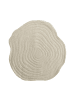 Beliani Kurzflor ANKARAE in Beige - (W) 160 x (L) 160 cm