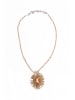 collezione alessandro Kurze Luxus Kette " Farah " in beige