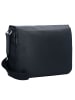 Leonhard Heyden Berlin Umhängetasche Leder 38 cm in schwarz