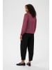Kaffe Bluse langarm KAmarcella Regular fit in Tulipwood W. Black C. Lines