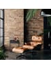 relaxdays Blumenständer in Schwarz - (B)55 x (H)70 x (T)20 cm