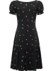 ragwear A-Linien-Kleid Orise Print in Black