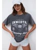 NO MATTER WHAT Shirt in Anthrazit