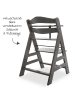 Hauck Hochstuhl Alpha Plus Select - Charcoal / Dunkelgrau in grau,braun