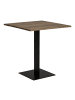 ebuy24 Kaffeetisch Lignano Eiche 70 x 70 cm
