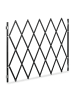 relaxdays Hundeabsperrgitter in Schwarz - (B)130 x (H)87,5 cm