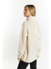 Usha Damen Rollkragenpullover in Creme Melange