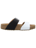 HAFLINGER Pantoletten Andrea in schwarz/weiss