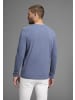 Delmao Rundhalsshirt in jeansblau