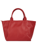 Samantha Look Shopper echt Leder in rot
