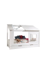 58 aufm Kessel BAUMHAUS Bett Katerina 214x159x105 aus MDF+Massivholz in Weiß