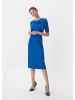 comma Kleid kurz in Blau