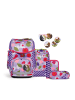 Ergobag Schulranzen cubo Set in BlütenzauBär