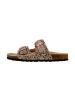 Divine Factory Sierra-Lederpantoletten Gold