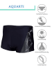 Aquarti Aquarti Herren Badehose Kurz Sportlich Streifen in schwarz Modell 4