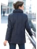 GOLDNER Jacke mit attraktivem Stepp-Mustermix in marine